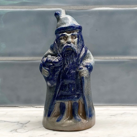 Beaumont Brothers Pottery Other - Vintage 1996 Beaumont Brothers Pottery Belsnickle Salt Glaze Santa Figurine‎ 6"